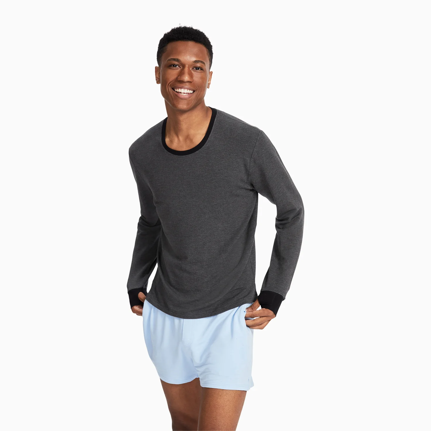 Gray/Black Long-Sleeve JamTee - Image 6