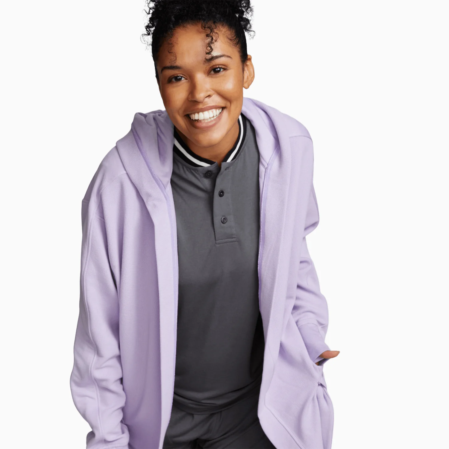 Gray/Black Pajambys Top - Image 4