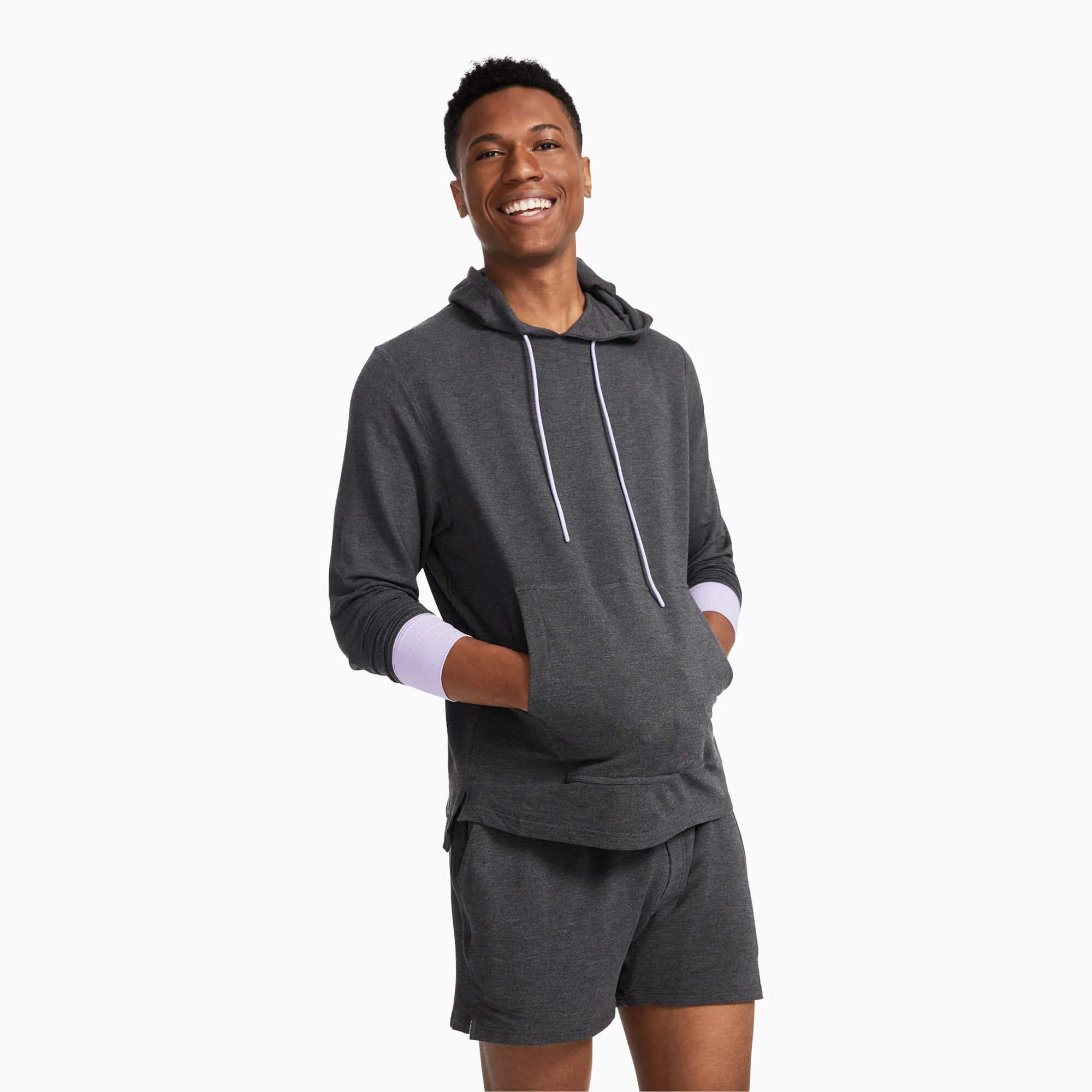 Gray/Lavender House Hoodie - Image 5
