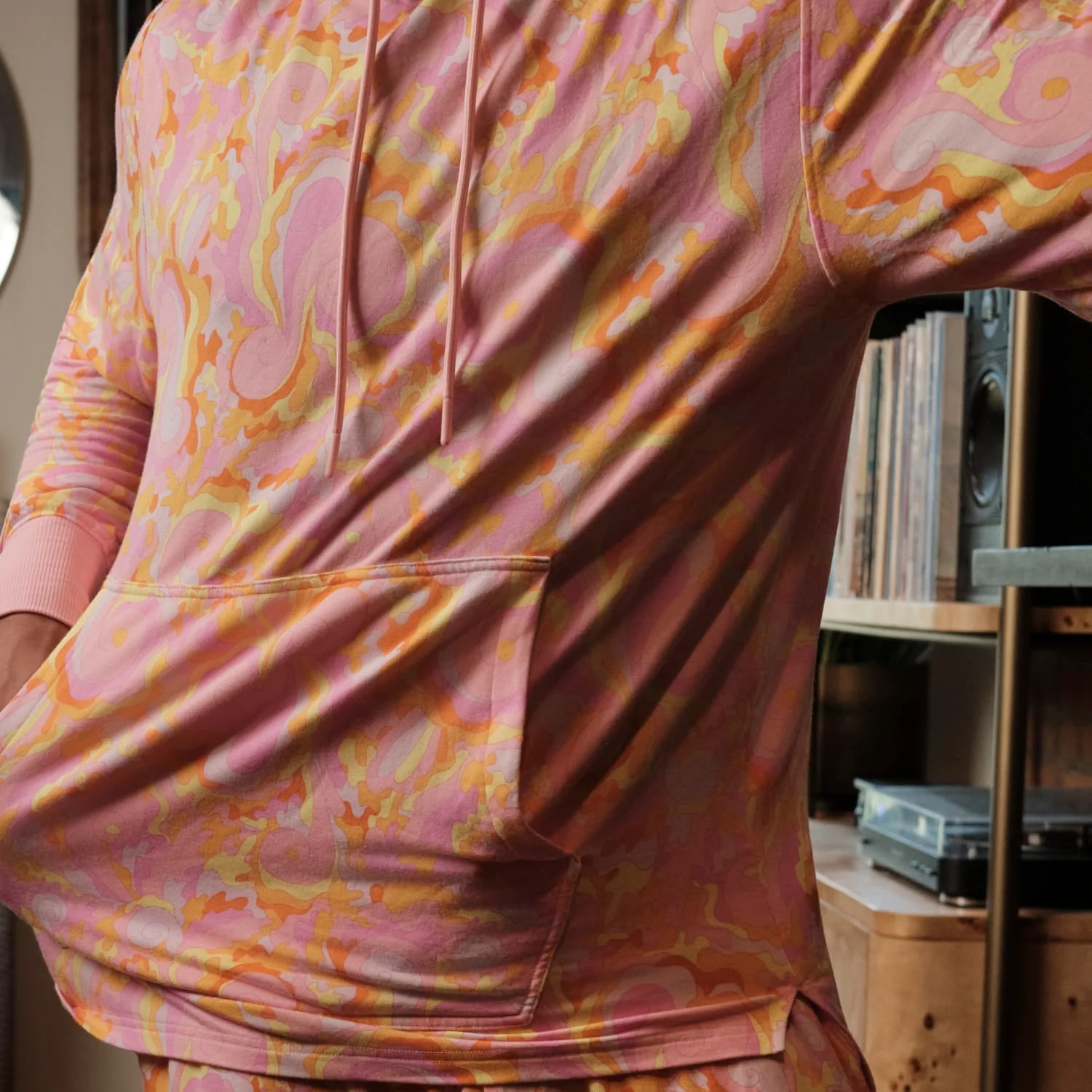 Groovy Swirl House Hoodie - Image 4
