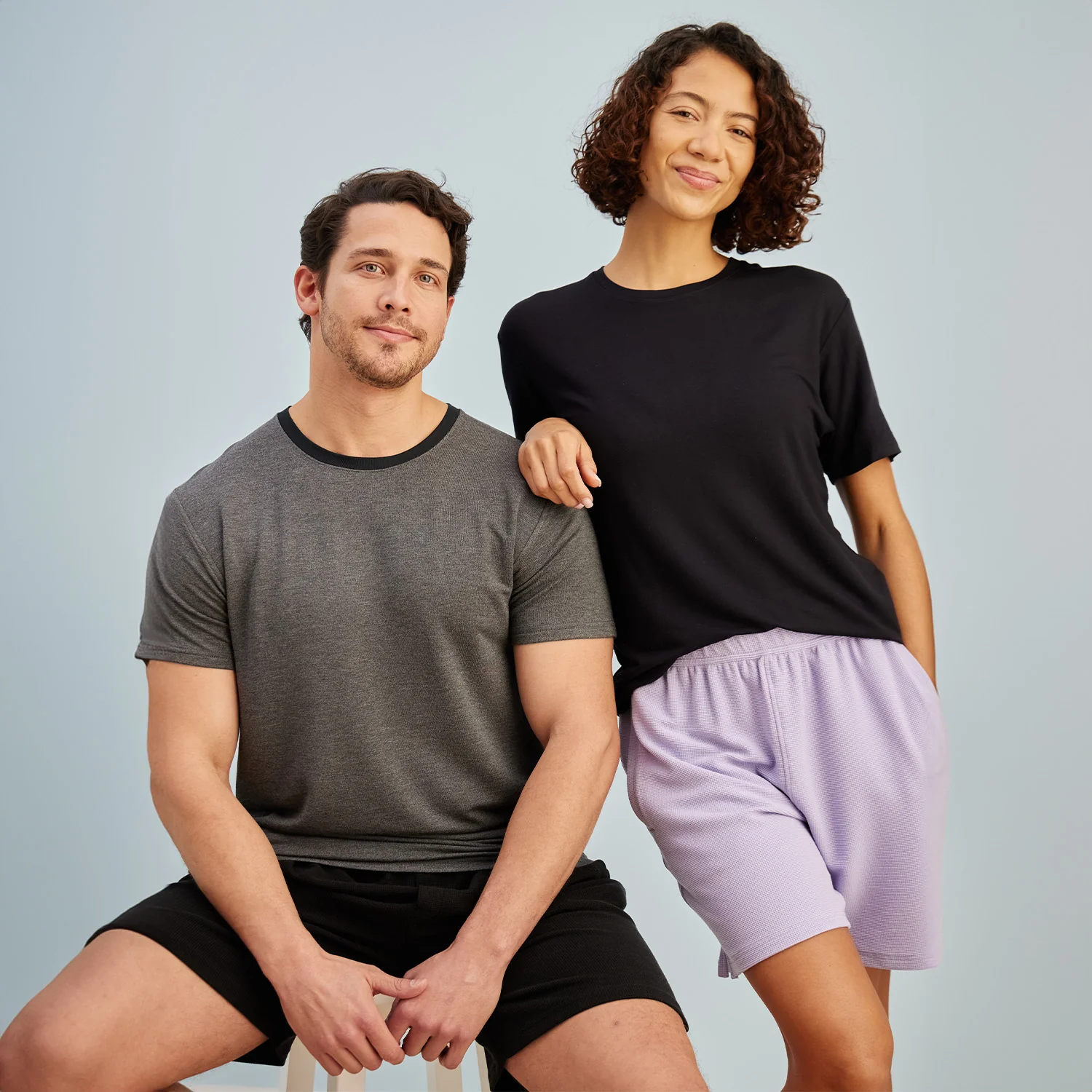 Lavender Soffle Shorts - Image 3